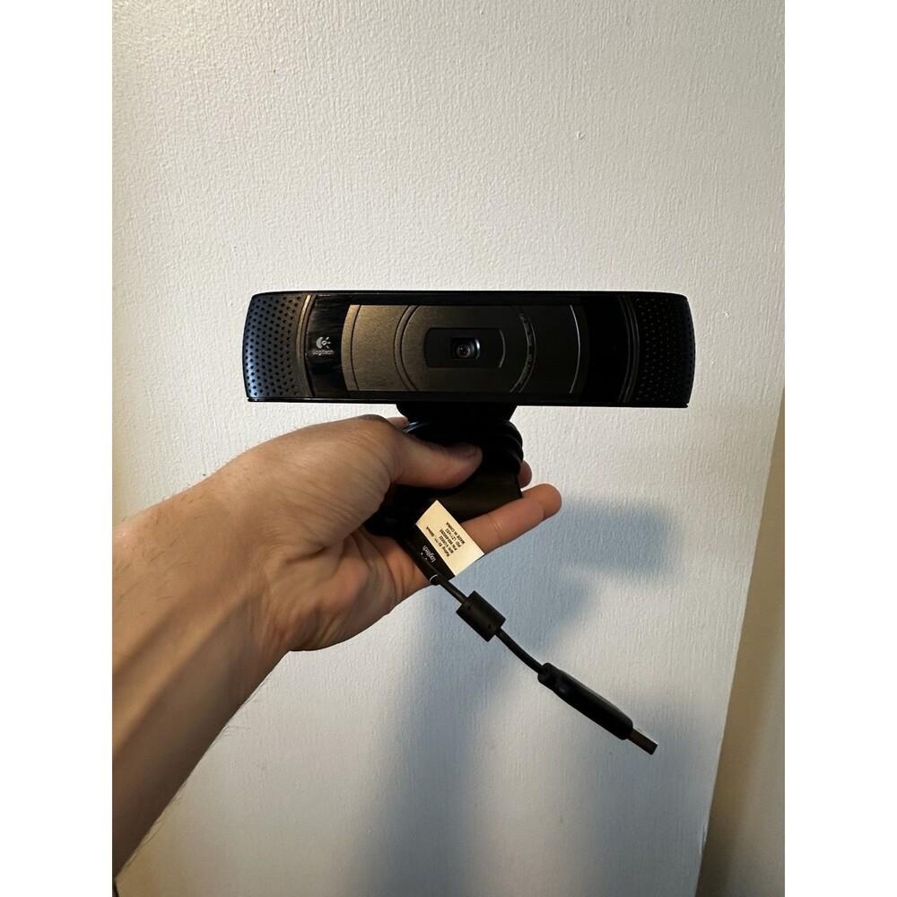 Logitech B990 HD Business Webcam Carl Zeiss Tessar Autofocus Tested Works